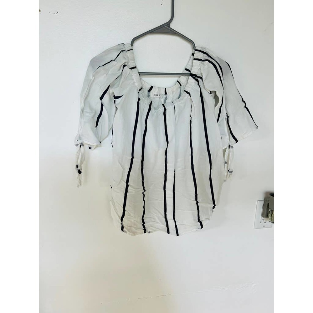 Mod Ref Striped Blouse